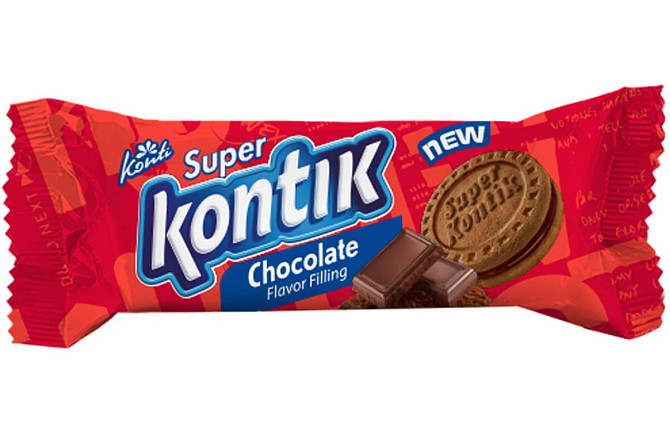 Печиво-сендвіч SUPER KONTIK - Краматорськ - в асортименті Краматорськ - зображення 3