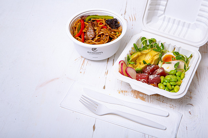 Implementation of biodegradable disposable tableware Ecocorn Dnipro - photo 1